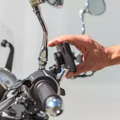 Clutch Mount Pro Chrome - Muvin