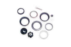 Juego de direccion Tern Flux Pro Verge S11i, X10, Eclipse S11i Negro anodizado 1 1/8" semi integrado