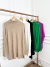 Poncho Modal Bege - loja online
