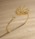 Bracelete Com Cristais Em Triângulos - BANHO DE OURO - comprar online