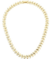 Colar em Folhas Lisas e Cravejadas - BANHO DE OURO - comprar online