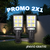 2X1 REFLECTOR SOLAR LED PREMIUM