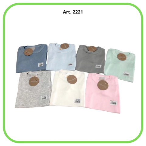 2221 NARANJO BODY LISO M-CORTA COLOR