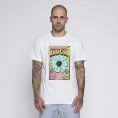 CAMISETA RVCA M C BLOOMFEST BRANCO - comprar online