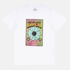 CAMISETA RVCA M C BLOOMFEST BRANCO - Keisei Shop