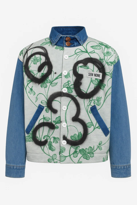 JAQUETA TOALHA DE MESA GRAFITI - comprar online