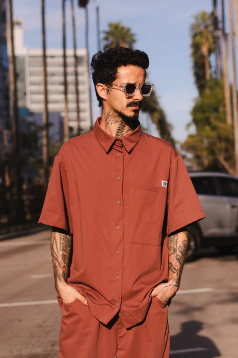 CAMISA MARROM - comprar online