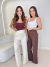 Calça Pantalona +Lenço - comprar online