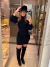Vestido Canelado Manga Bufante - comprar online