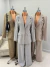 CONJUNTO ALFAIATARIA EM ESTAMPA XADREZ - comprar online