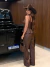 Imagem do CONJUNTO COURINO BLUSA PEPLUM+CALÇA WIDE LEG