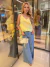 BLUSA DE ALCINHA COM BABADINHOS E DETALHES LATERAIS - loja online