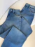 CALÇA JEANS WIDE LEG CÓS DOBRADO - Lojas Carol Store