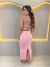 VESTIDO LONGUETE ESTILO COSTAS NUAS C/AMARRAÇÕES - Lojas Carol Store