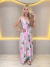 VESTIDO FLUIDO FLORAL - comprar online