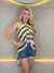 SHORT JEANS LAVAGEM ESTONADA CLÁSSICA - comprar online