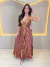 VESTIDO INDIANO COM DECOTE NAS COSTAS