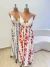 VESTIDO ESTAMPADO DECOTE EM V