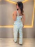 CONJUNTO FLORAL ROMÂNTICO BLUSA+CALÇA - Lojas Carol Store