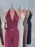 Conjunto Cropped Social Frente Única + Calça Pantalona com Cinto - Lojas Carol Store
