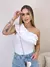 Body Alça Única com Babados - comprar online