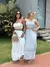 Conjunto Saia Longuete+ Cropped com Alças Removiveis e Detalhes em Guipir na internet