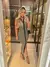 Vestido Longo de Tricô com Botões Frontais - comprar online