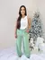 Calça Pantalona de Alfaiataria Plissada com Bolsos Laterais - Lojas Carol Store