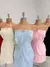 Conjunto Tomara que Caia com Bolsos Fake + Saia com Short Acoplado - loja online