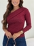 Blusa Ribana Manga Única Longa