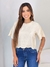 Blusa Detalhada em Bordado com Manga na internet