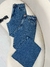 Calça Jeans Wide Leg Barra Desfiada - loja online