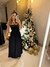 Vestido Longo com Amarração e Detalhe no Busto - comprar online