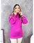 Poncho Trico Gola Alta com Manga Longa - Lojas Carol Store