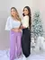 Cropped de Lese com Manga e Amarração nas Costas - Lojas Carol Store