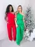 Conjunto Alfaiataria Calça Pantalona e Blusa Alça Única - comprar online