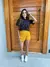 Short Saia com Bolso Fake e Cinto - loja online
