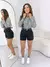 Camisa Listrada Manga Longa com Bolsos - loja online