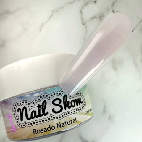 Polimero Rosado Natural 14 grs - Nail Show