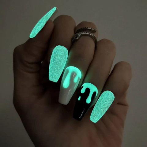 Polvo Glow in the dark #1 Pink Mask