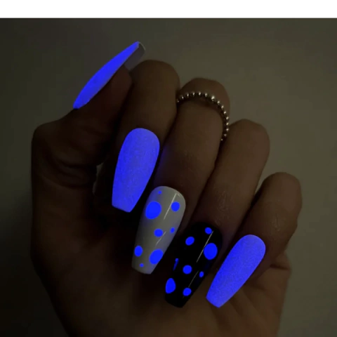 Polvo Glow in the dark #3 Pink Mask