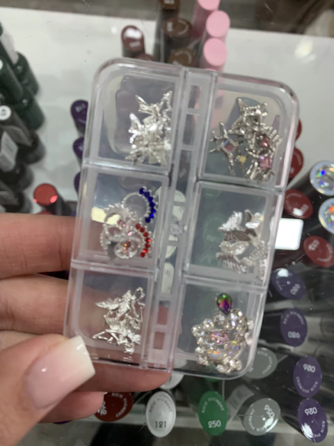 Dijes mix con mariposas