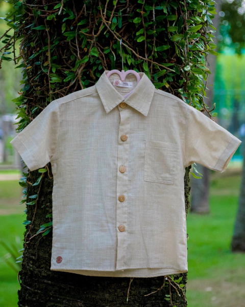 Camisa Bege Mescla Roma - comprar online