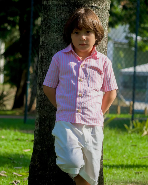 Camisa Capri Rosa - comprar online