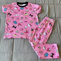 Pijama Infantiles Media Estacion Full Print - Nalita Kids