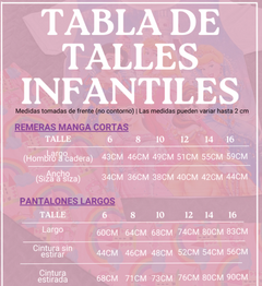 Pijama Infantil Media Estacion - comprar online