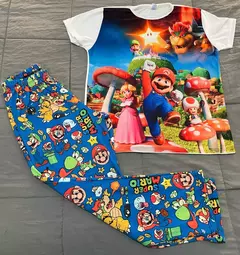Pijama Infantil Media Estacion - tienda online