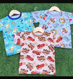 Remeras Full Print Infantiles - Nalita Kids