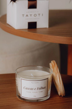 Vela Aromática - Cascas e Folhas - 100g