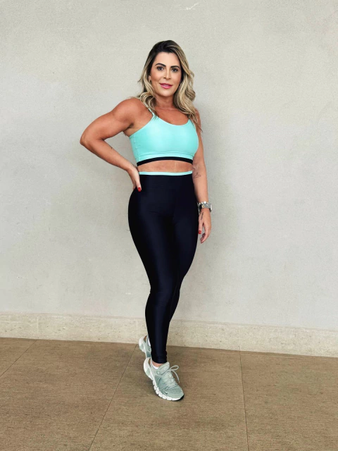 Conjunto Wonder Preto e Verde - comprar online